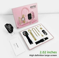 A58 Plus Smartwatch & Jewelry Gift Combo